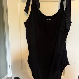Old Navy Women's Black Bodysuit